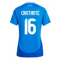 Billiga Italien Bryan Cristante #16 Hemma fotbollskläder Dam EM 2024 Kortärmad